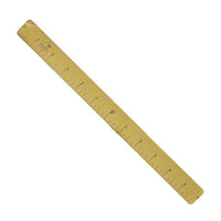 FootPro Brass Ruler