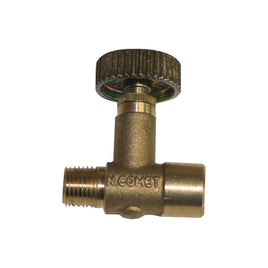 Blacksmith Brass Burner Shut-off Valve