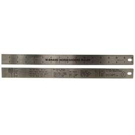 W-Brand Horseshoe Ruler