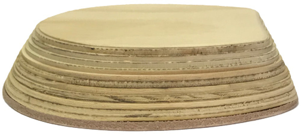 EquiCast Wood Shoe with Leather| Northeast Farrier Supply