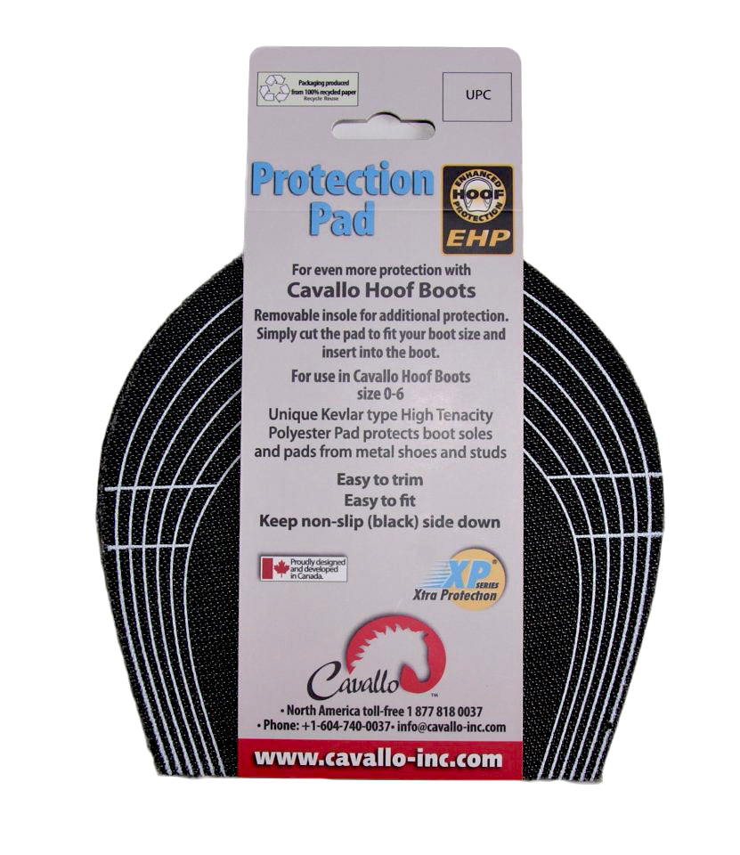 Cavallo Equestrian Cute Little Hoof Boot (CLB) Protection Pads – Comfort Cushion Support – Red – One Size